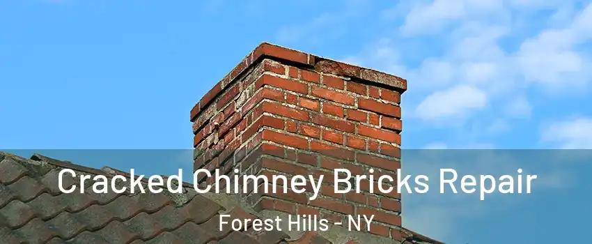 Cracked Chimney Bricks Repair Forest Hills - NY