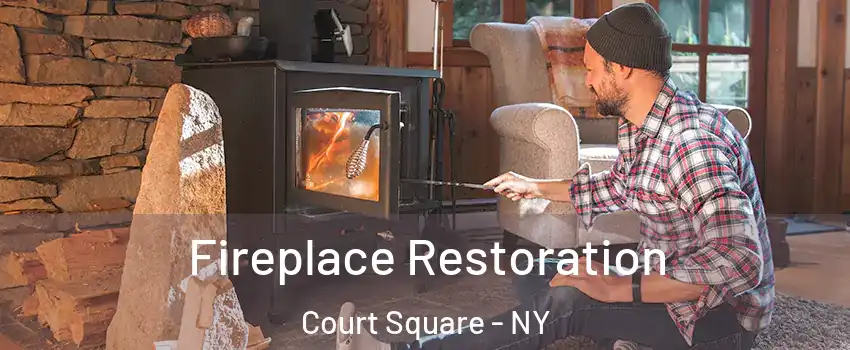 Fireplace Restoration Court Square - NY