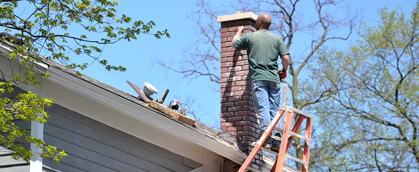 Vinyl and PVC Chimney Flashing Installation in The Dunes, NY