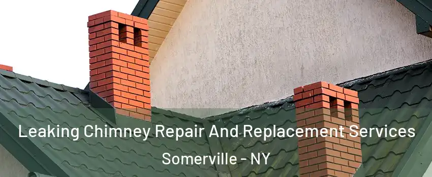 Leaking Chimney Repair And Replacement Services Somerville - NY